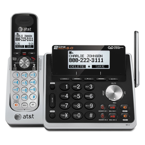 TL88102 CORDLESS DIGITAL ANSWERING SYSTEM, BASE AND HANDSET by AT&T