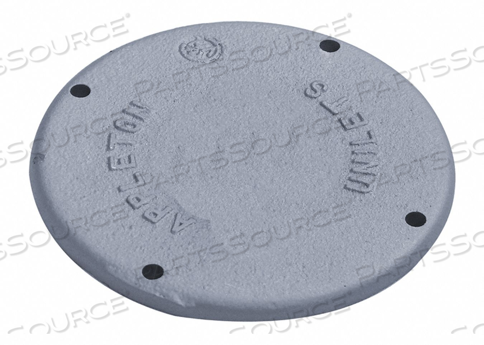 CAST OUTLET BOX COVER 4 by Appleton Electric