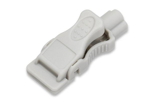 WHITE WIDE MOUTH CLIPS by Vyaire Medical Inc.