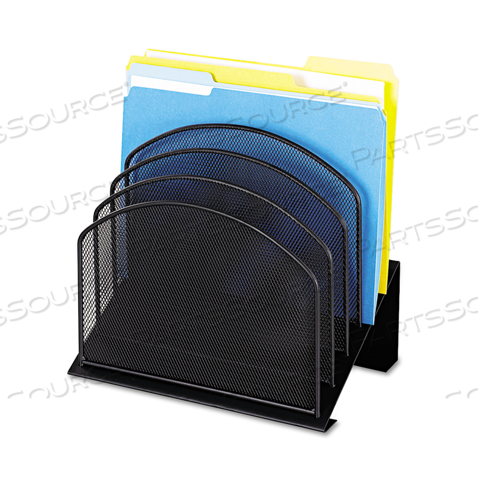 ONYX 5 TIERED SECTIONS DESKTOP ORGANIZER by Safco