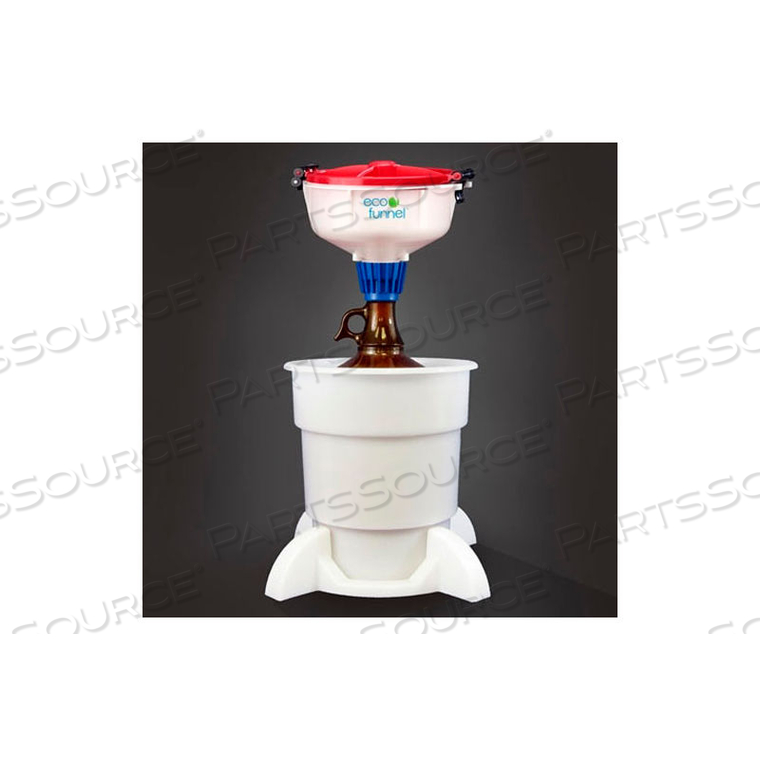 8" SYSTEM, 4L BOTTLE & SECONDARY CONTAINER, RED LID by Eco-Products 8" SYSTEM, 4L BOTTLE & SECONDARY CONTAINER, RED LID by Eco-Products