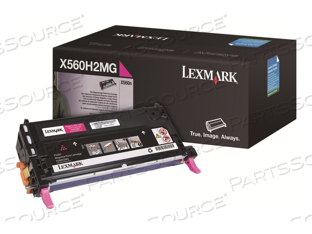 LEXMARK - HIGH YIELD - MAGENTA - ORIGINAL - TONER CARTRIDGE - FOR X560DN, 560N 