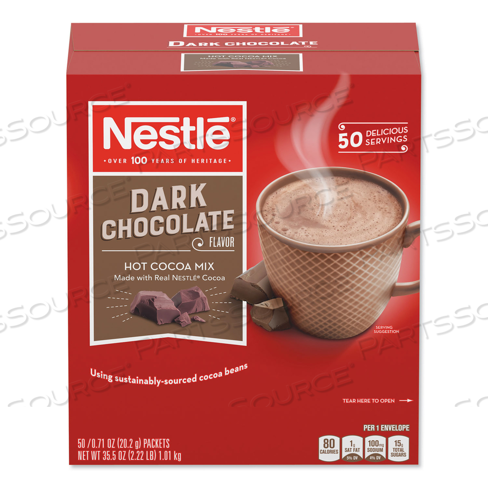 HOT COCOA MIX, DARK CHOCOLATE, 0.71 OZ by Nestle HOT COCOA MIX, DARK CHOCOLATE, 0.71 OZ by Nestle