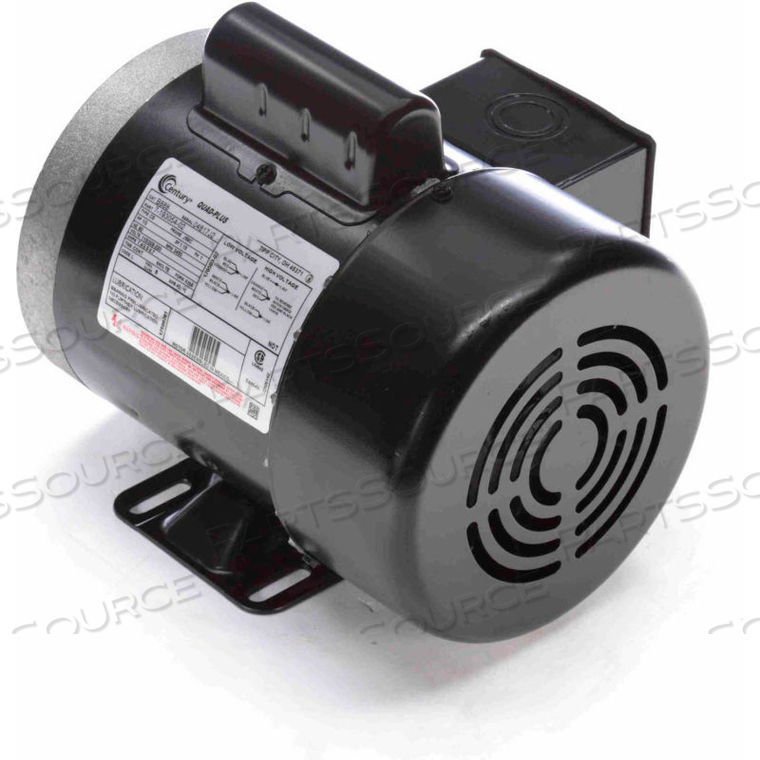 GENERAL PURPOSE SINGLE PHASE TEFC MOTOR, 1/2 HP, 3450 RPM, 115/208-230V, TEFC, J56C FRAME by Regal Beloit America, Inc. (Century Electric Motors) GENERAL PURPOSE SINGLE PHASE TEFC MOTOR, 1/2 HP, 3450 RPM, 115/208-230V, TEFC, J56C FRAME by Regal Beloit America, Inc. (Century Electric Motors)