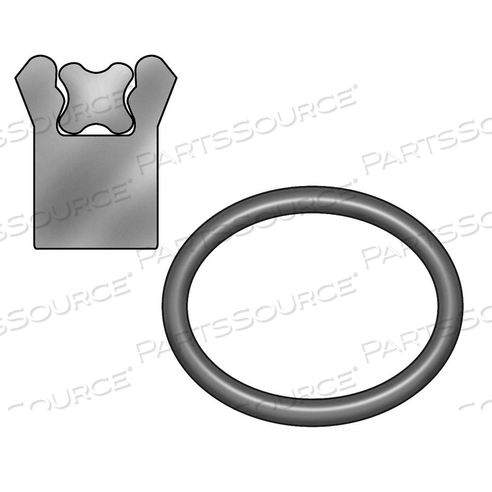 ROD SEAL, FOR 4 1/2 IN ROD DIA., 5/8 IN HT, FOR 0.688 IN GROOVE WD, URETHANE by Approved Vendor