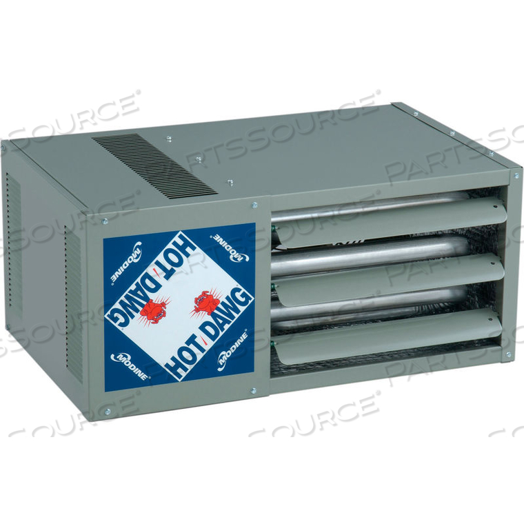 HOT DAWG NATURAL GAS FIRED UNIT HEATER LOW PROFILE 75000 BTU by Modine Mfg. Co HOT DAWG NATURAL GAS FIRED UNIT HEATER LOW PROFILE 75000 BTU by Modine Mfg. Co
