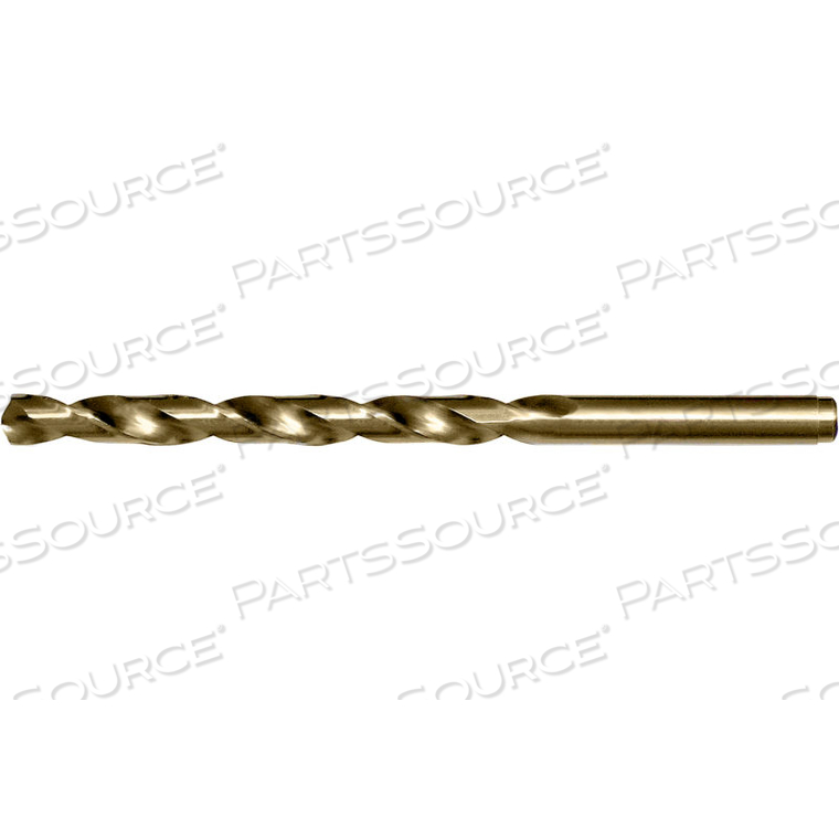 1802 21/64 COBALT HEAVY-DUTY STRAW 135 SPLIT POINT JOBBER LENGTH DRILL by Cle-Line 1802 21/64 COBALT HEAVY-DUTY STRAW 135 SPLIT POINT JOBBER LENGTH DRILL by Cle-Line