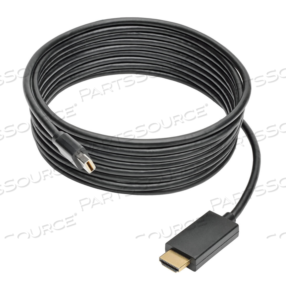 6FT MINI DISPLAYPORT MALE - HDMI MALE ADAPTER CABLE by Tripp Lite
