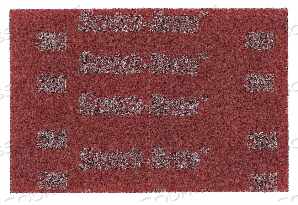 SANDING HAND PAD MAROON 9 IN L PK60 by 3M Consumer