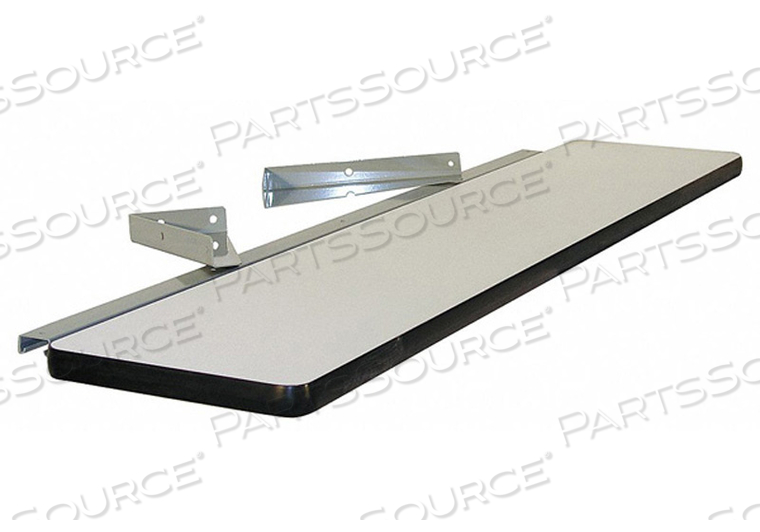 CANTILEVER SHELF 60 W X 12 D X 2 H GRAY by Pro-Line CANTILEVER SHELF 60 W X 12 D X 2 H GRAY by Pro-Line