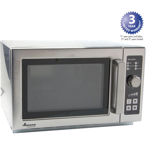 MICROWAVE, RCS10DSE, 1000W, DIAL by Amana