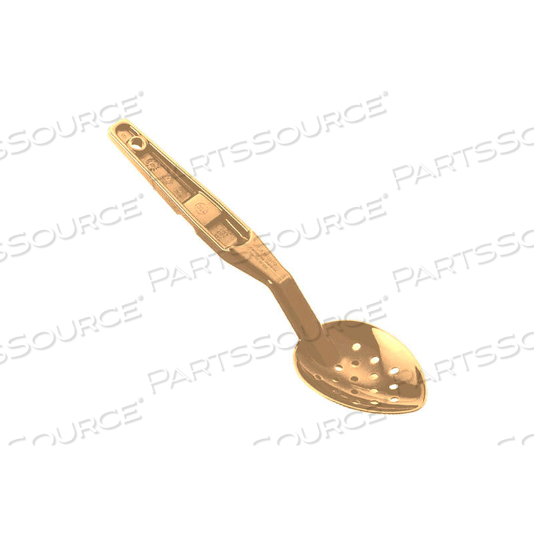 11" CAMWEAR PERFORATED SPOON, BEIGE by Cambro