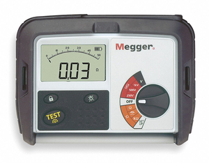 BATTERY OPERATED MEGOHMMETER 1000VDC by Megger