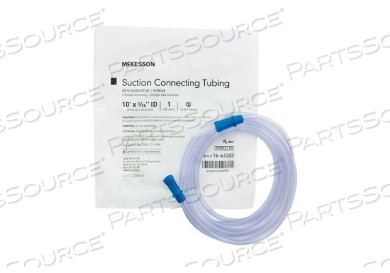 SUCTION CONNECTOR TUBING (50 PER CASE) by McKesson SUCTION CONNECTOR TUBING (50 PER CASE) by McKesson
