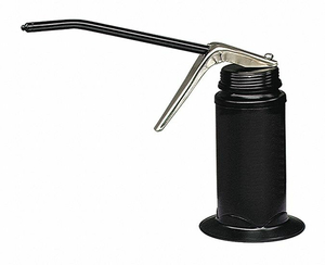 PISTOL OILER 6OZ 1/4IN-28 THREAD STEEL by Lubrimatic