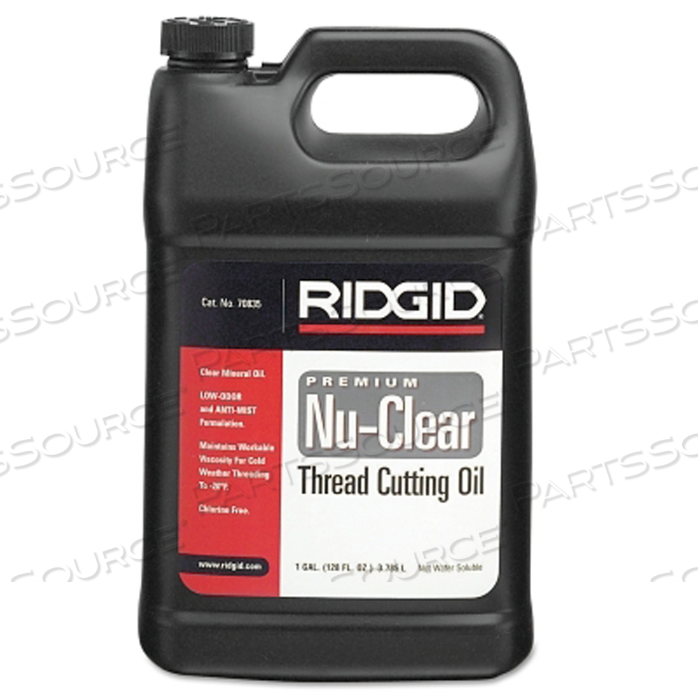 THREAD CUTTING OIL, NU-CLEAR, 1 GAL by Ridgid