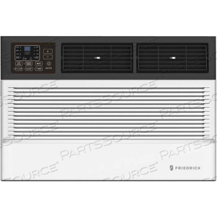 UNI-FIT WALL AIR CONDITIONER, 10000 BTU COOL, 10600 BTU HEAT, 230V by Friedrich UNI-FIT WALL AIR CONDITIONER, 10000 BTU COOL, 10600 BTU HEAT, 230V by Friedrich
