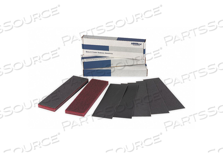 ABRASIVE SHEET ADHESIVE BACK 60GRIT PK25 by Hiretech