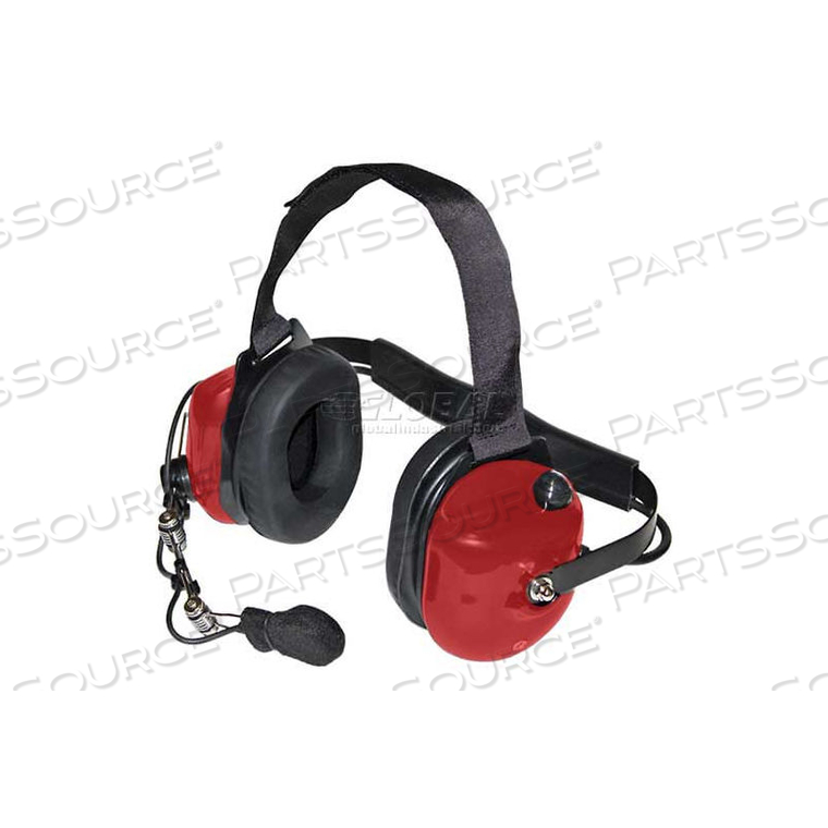 TITAN EXTREME HIGH NOISE HEADSET - RED by Klein Electronics Inc