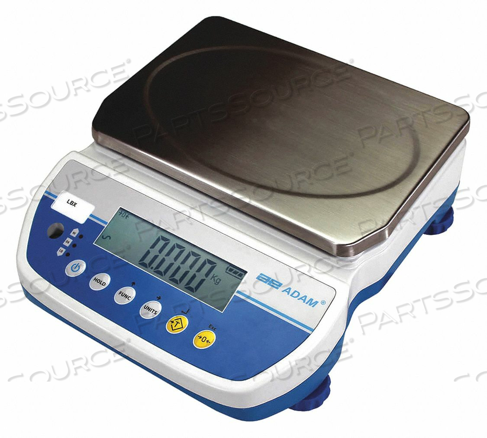 LATITUDE COMPACT BENCH SCALE, 12 LB X 0.002 LB by Adam Equipment