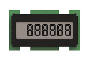 ELECTRONIC COUNTER 6 DIGITS LCD by ENM