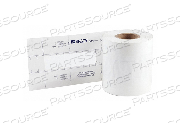 FLOOR STENCIL POLYESTER 4 OVERALL H by Brady Americas FLOOR STENCIL POLYESTER 4 OVERALL H by Brady Americas