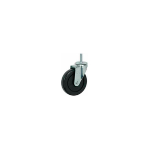 SWIVEL THREADED STEM CASTER 5" POLYOLEFIN WHEEL by Faultless Caster