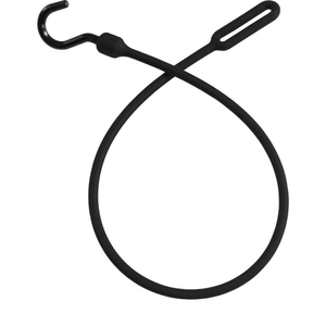 THE BETTER BUNGEE 30" LOOP BUNGEE CORD WITH NYLON END - BLACK by Our Remedy LLC