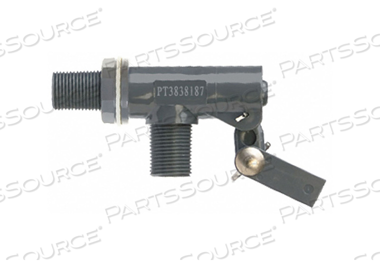 FLOAT VALVE 3/8 IN PVC BULKHEAD MOUNT by Kerick FLOAT VALVE 3/8 IN PVC BULKHEAD MOUNT by Kerick