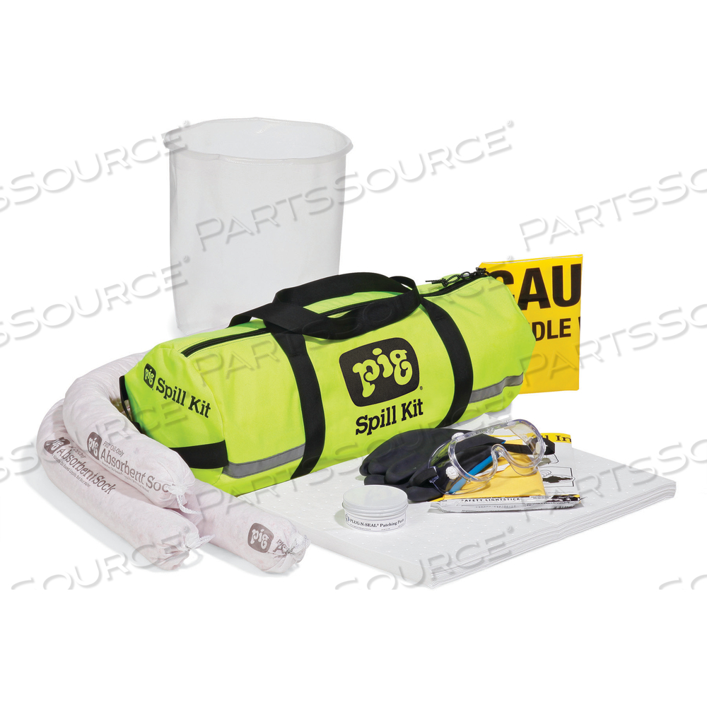 PIG OIL-ONLY TRUCK SPILL KIT IN DUFFEL BAG by New Pig Corporation PIG OIL-ONLY TRUCK SPILL KIT IN DUFFEL BAG by New Pig Corporation