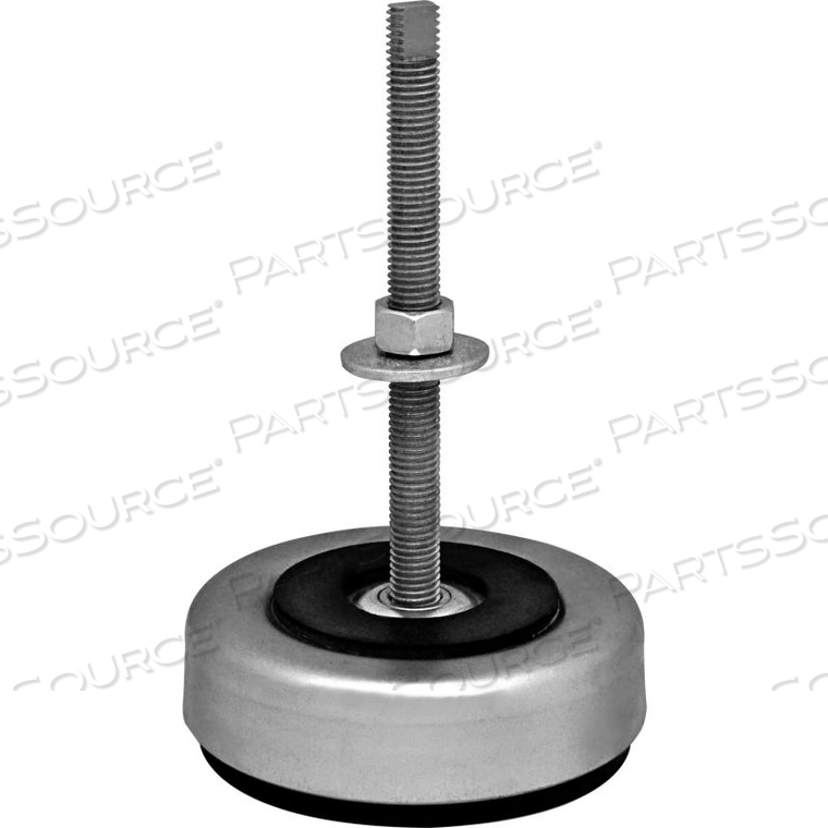 LEVELING COMPRESSION SHEAR MOUNT 1-14X8" 15000 LBS. by Vibrasystems