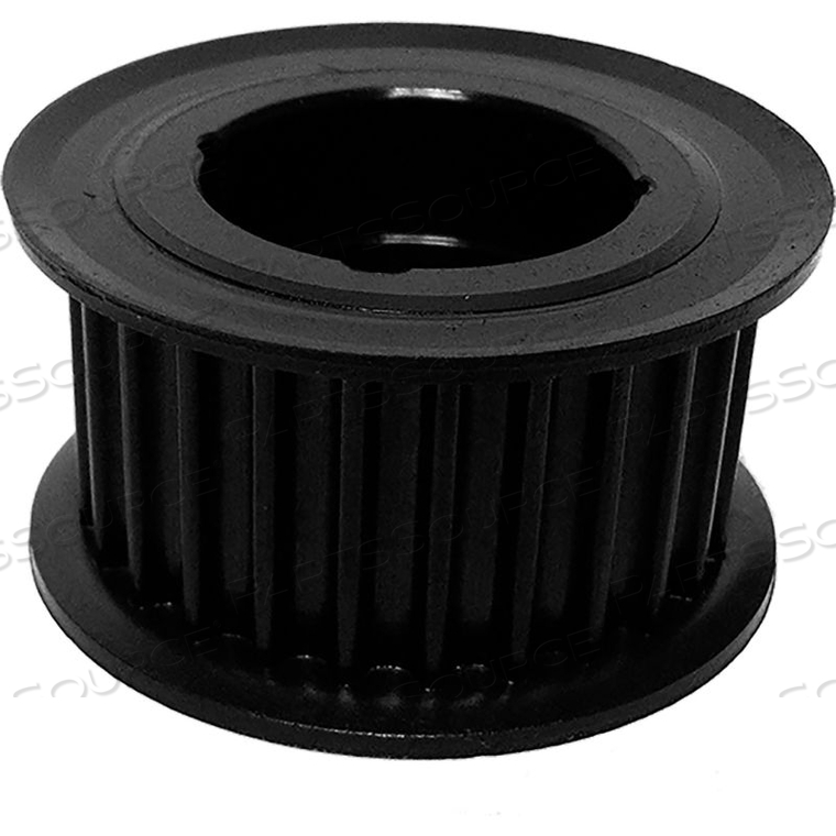 PGGT TIMING BELT PULLEY, FOR POWERGRIP GT BELT, 30 MM BELT WD, 26 TEETH, TAPER LOCK BUSHING, STEEL by B&B Manufacturing