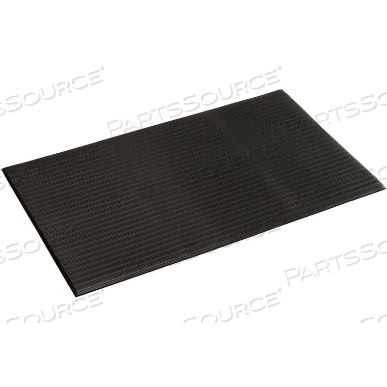 SOFT FOOT RIBBED SURFACE MAT 3/8" THICK 4' X UP TO 60' BLACK by Apache Inc. SOFT FOOT RIBBED SURFACE MAT 3/8" THICK 4' X UP TO 60' BLACK by Apache Inc.