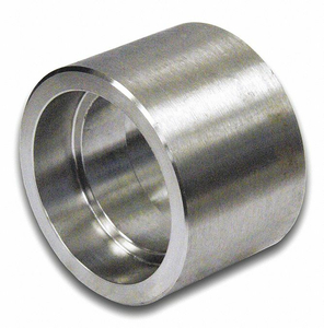 COUPLING, 304/304L STAINLESS STEEL, 1/2 IN X 1/2 IN FITTING PIPE SIZE, FEMALE X FEMALE, CLASS 3000 by Penn Machine Works
