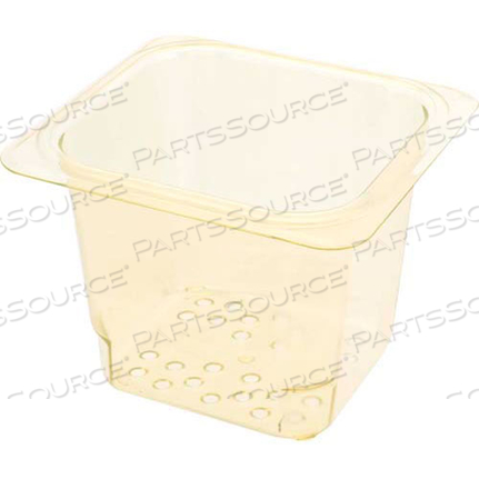 COLANDER, H-PAN, SIXTH SZ, 5"DEEP by Cambro