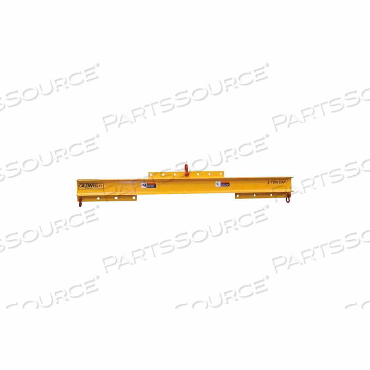 HD ADJUSTABLE SPREADER LIFTING BEAM 8000 LB. CAPACITY by Caldwell