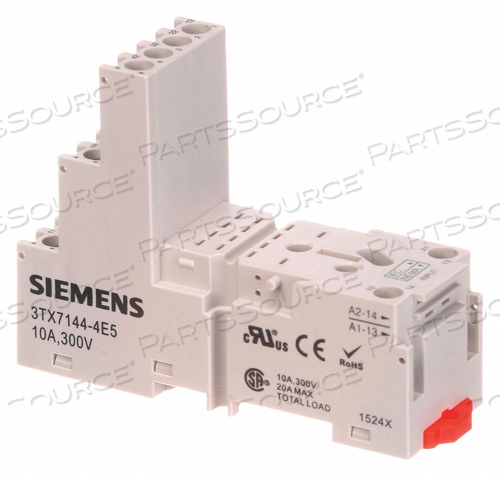 GENERAL PURPOSE RELAY SOCKET, 14-PIN SOCKET by Siemens