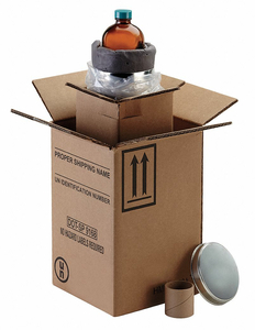 HAZMAT SHIPPING KIT 4 OZ BOTTLE PK4 by Berlin