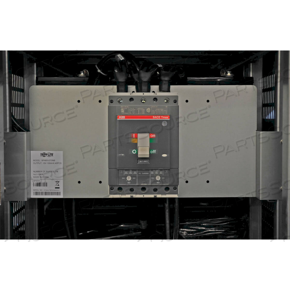 BATTERY PACK 3-PHASE UPS +/-120VDC NO BATTERY EXTERNAL 100AH by Tripp Lite