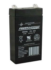 BATTERY, SEALED LEAD ACID, 6V, 3.5 AH by R&D Batteries, Inc.