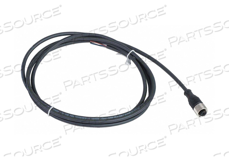 CORDSET 6.56 FT. BLACK 250VAC/300VDC by Telemecanique Sensors