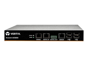 AVOCENT ACS ADVANCED CONSOLE SERVER ACS804MEAC-400, CONSOLE SERVER, 4 PORTS, GIGE, RS-232, 1U by Vertiv AVOCENT ACS ADVANCED CONSOLE SERVER ACS804MEAC-400, CONSOLE SERVER, 4 PORTS, GIGE, RS-232, 1U by Vertiv