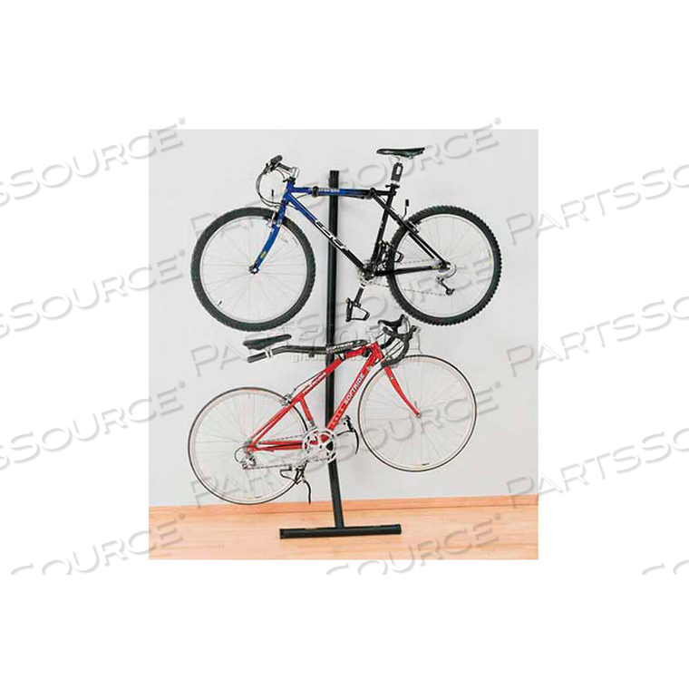 TWO BIKE HORIZONTAL INDOOR BIKE STORAGE by Saris Cycling Group TWO BIKE HORIZONTAL INDOOR BIKE STORAGE by Saris Cycling Group