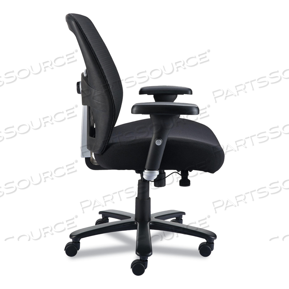 ALERA FASENY SERIES BIG AND TALL MANAGER CHAIR, SUPPORTS UP TO 400 LBS, 17.48" TO 21.73" SEAT HEIGHT, BLACK SEAT/BACK/BASE by Alera