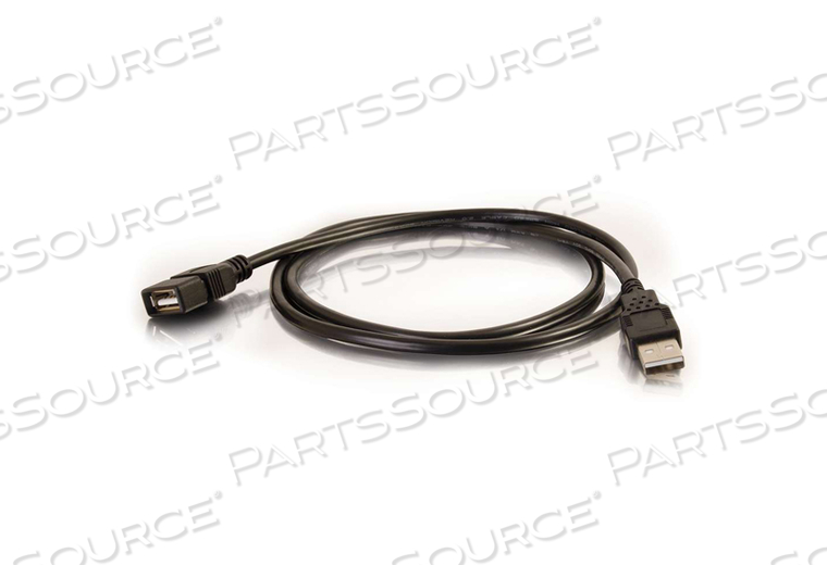 3.3FT USB 2.0 A/A EXTENSION CABLE - BLACK by Legrand AV (C2G) 3.3FT USB 2.0 A/A EXTENSION CABLE - BLACK by Legrand AV (C2G)