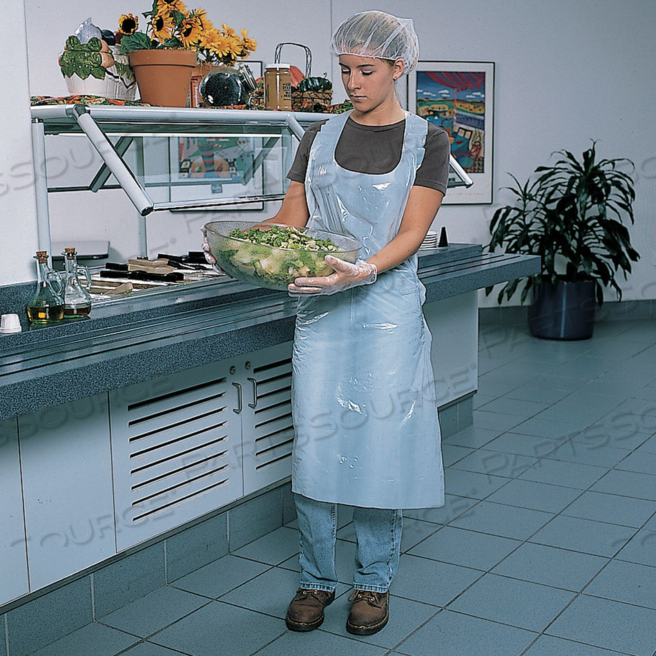 DISPOSABLE BIB APRON WHITE PK100 by Cellucap DISPOSABLE BIB APRON WHITE PK100 by Cellucap