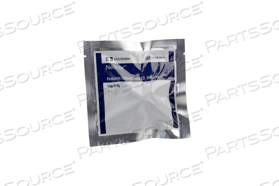COLORIMETRIC CO2 DETECTOR - PEDIATRIC by Nellcor - Covidien COLORIMETRIC CO2 DETECTOR - PEDIATRIC by Nellcor - Covidien