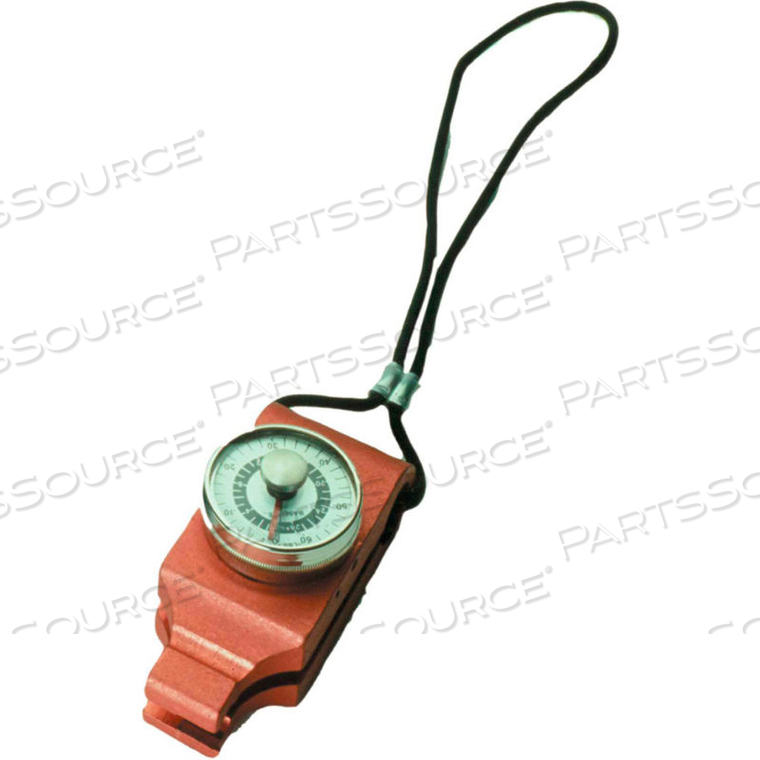BASELINE PINCH GAUGE WITH CASE, RED, 60 LB. by Fabrication Enterprises