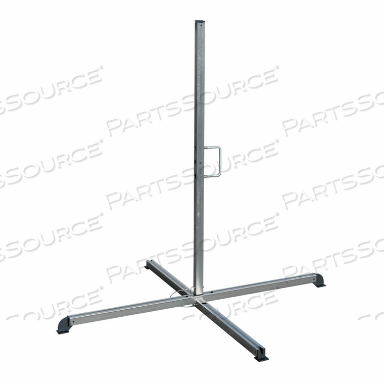 ROOFZONE EZ-STOR WARNING LINE SYSTEM- 4 LEG (4 STANCHIONS AND FLAG), STEEL by Tie Down, Inc. ROOFZONE EZ-STOR WARNING LINE SYSTEM- 4 LEG (4 STANCHIONS AND FLAG), STEEL by Tie Down, Inc.