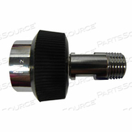 ADAPTER, DISS HAND TIGHT X 1/4 IN MNPT, BLACK, NITROGEN by Ohio Medical, LLC